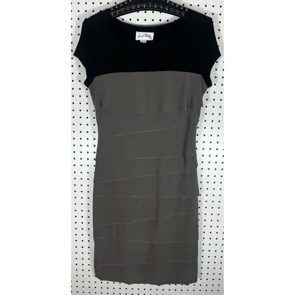 Joseph Ribkoff tiered dress size 2